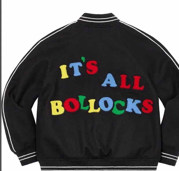 M It's Green L Bollocks S 21SS Jacket All Varsity Reid Black XL Jamie 1010